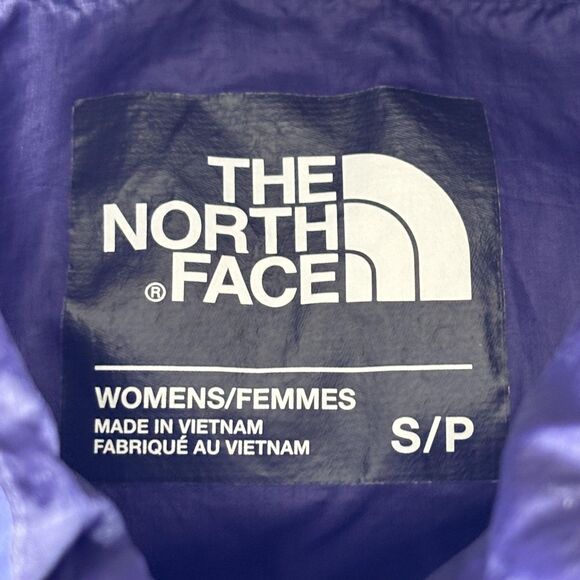 The North Face Jacket Womens Small Purple 700 Down Puffer Full Zip Logo Warm - Picture 6 of 16
